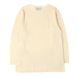 [2] UNDERCOVER 14AW COLD BLOOD WOOL SILK KNIT SWEATER IVORY
