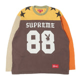 [L] SUPREME 26SS x PLAYBOY CRAZY PATTERN L/S FOOTBALL TOP MULTICOLOR