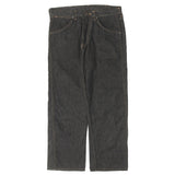 [L] A BATHING APE BAPE 00s WRANGLER-STYLE BLACK DENIM PANTS