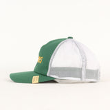 VISVIM 26AW GOODYEAR II CAP MESH CAP LOGO EMBROIDERY GREEN