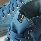 [US8] VISVIM 26AW I.C.T. SKAGWAY HI N.D. CANVAS SNEAKERS LIGHT INDIGO
