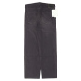 [3] VISVIM 26AW GARMENT-DYED FLUXUS 03 WIDE G.CORDS GERMAN CORD 5-POCKET PANTS BLACK