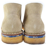 [8] VISVIM ISDT BOOTS-FOLK SUEDE CHUKKA BOOTS SAND