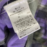 [OS] Needles Rebuild Tie Dye 7 Cut Oversized Flannel Shirt