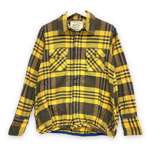[S] Kapital Flannel L/S Shirt Yellow/Brown