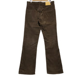 [M] Visvim 12AW Slub Corduroy Pants Brown