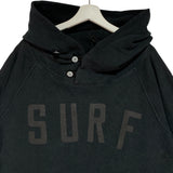 [XL] Kapital Surf Pullover Hoodie Black / Black