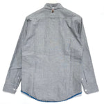 [S] Visvim V+V L/S B.D. Shirt Woven Hem Grey