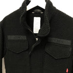 [S] WTaps 07AW Knit Wool M-65 Jacket Black