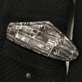 [S] WTaps 07AW Knit Wool M-65 Jacket Black
