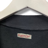 [M] Kapital Piano College Chieftain Crewneck Sweatshirt Navy