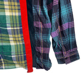 [M] DS! Needles Rebuild 7 Cut Flannel Shirt