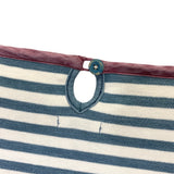 [M] Visvim 14SS Border Crew L/S Tee T Shirt White/Indigo