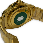 DS! A Bathing Ape Bape Type 1 Bapex 'Sarumariner' Watch Gold