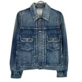 [1] VISVIM 16AW SS 101 JKT DAMAGED DENIM JACKET INDIGO