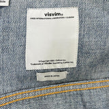 [1] VISVIM 16AW SS 101 JKT DAMAGED DENIM JACKET INDIGO