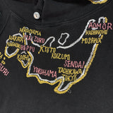 [L] Kapital Japan Sukajan Souvenir Hoodie Embroidered Black