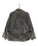 [L] KAPITAL CORDUROY NICKEL 6 ANORAK DIRTY DYED GREY