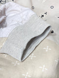 [1] KAPITAL BANDANA BIVOUAC BIG CREWNECK IVORY