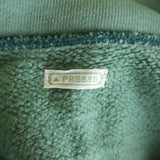 [4]  A.PRESSE 26SS VINTAGE SAILOR HOOD HALF ZIP SWEATSHIRT