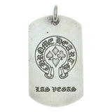 CHROME HEARTS DOG LAS VEGAS LIMITED LARGE DOG TAG FUCK YOU