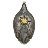 GORO'S SPOON PENDANT 18K GOLD MEDAL
