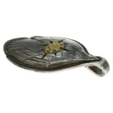 GORO'S SPOON PENDANT 18K GOLD MEDAL
