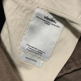 [M] Visvim 12AW Slub Corduroy Pants Brown