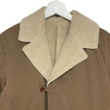 [M] Number Nine Fleece Lined Long Coat Jacket