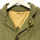 [S] Kapital Wool 4 Button Leather Elbow Blazer Jacket