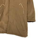 [M] Number Nine Fleece Lined Long Coat Jacket