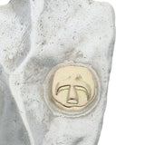 GORO'S SILVER GOLD OLD ARROWHEAD PENDANT