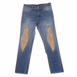 [W32/L30] VISVIM 20SS SOCIAL SCULPTURE 03 DAMAGED-23 INDIGO