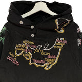 [L] Kapital Japan Sukajan Souvenir Hoodie Embroidered Black
