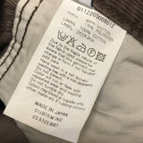 [M] Visvim 12AW Slub Corduroy Pants Brown