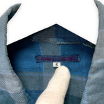 [S] Needles Rebuild Ribbon Cut Oversized Flannel Shirt