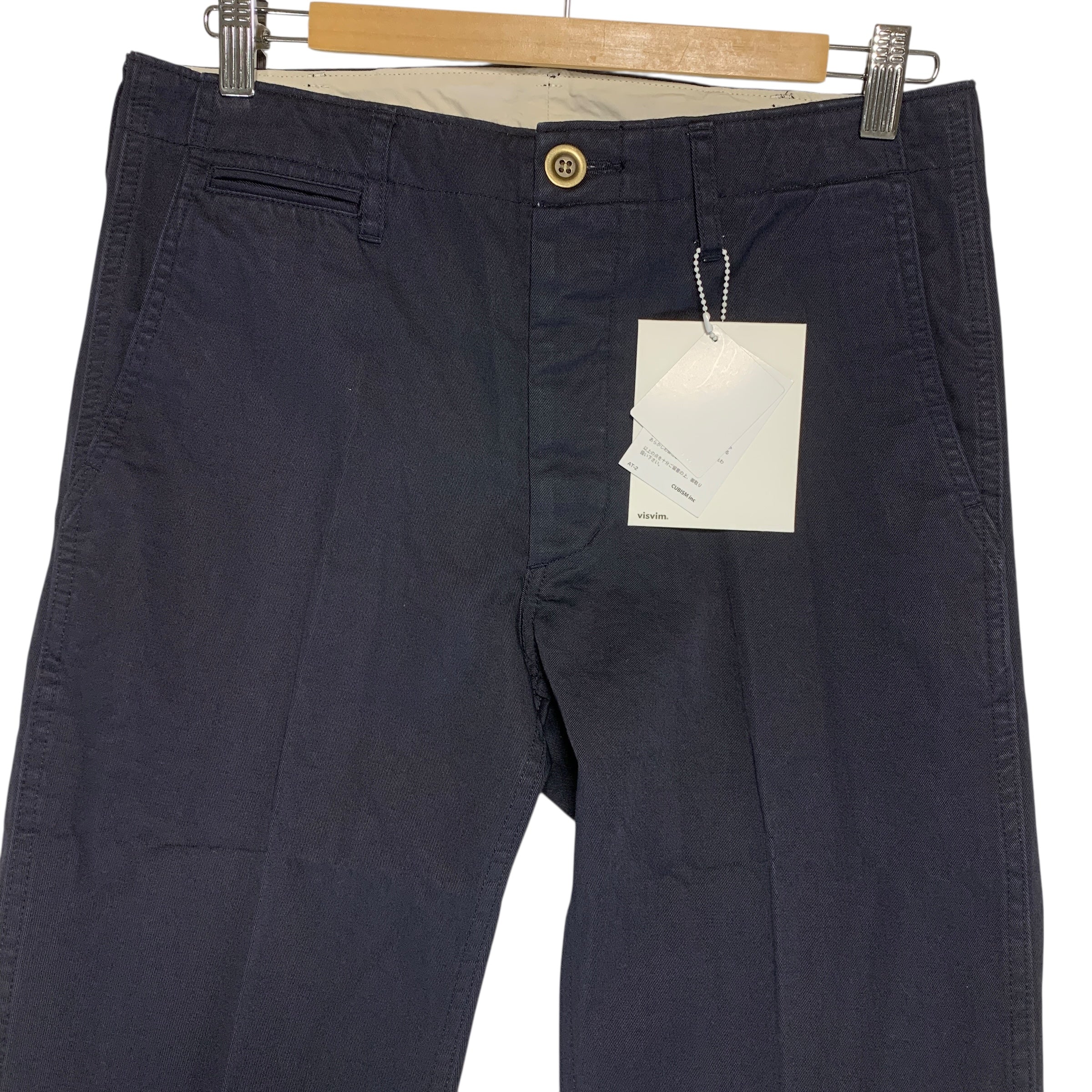 S] Visvim 15AW Slim Chino Pants Navy – StylisticsJapan.com