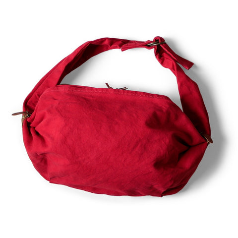 DS! Kapital #6 Cotton Canvas Snufkin Bag Red