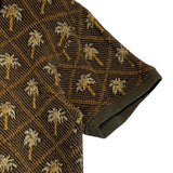 [M] Kapital Jacquard Woven Palm Tree Polo Shirt