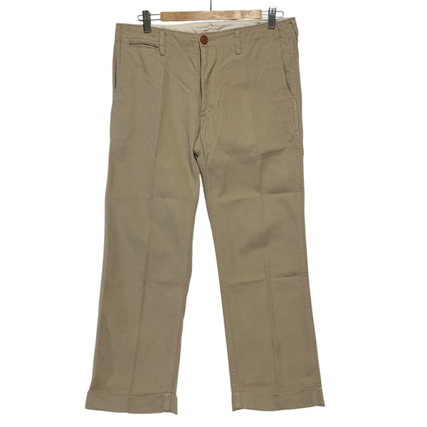 L] Visvim 19SS High Water Chino Pants Giza Beige – StylisticsJapan.com