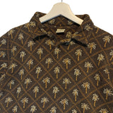 [M] Kapital Jacquard Woven Palm Tree Polo Shirt