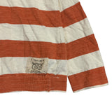 [M] Kapital Dobby Cotton Stripe Zip Up Sweatshirt Hoodie