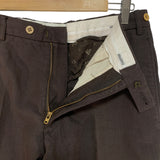 [L] Visvim 14AW HIGH WATER SLACKS COTTON / WOOL