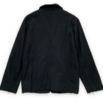 [S] Kapital Wool Kojima Kurashiki Unfinished Edges Leather Pocket Trim Blazer Jacket
