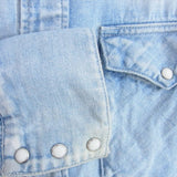 [S] VISVIM 15SS ALBACORE SHIRT DAMAGED SOCIAL SCULPTURE denim