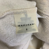[M] Kapital Surf Pullover Hoodie Sweatshirt Beige