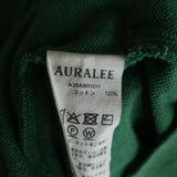 [5] AURALEE 25AW SUPER HIGH GAUGE SWEAT ZIP BLOUSON GREEN