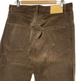[M] Visvim 12AW Slub Corduroy Pants Brown
