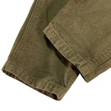 [S] Kapital Cotton Canvas Saurel Nouvelle Pants Olive