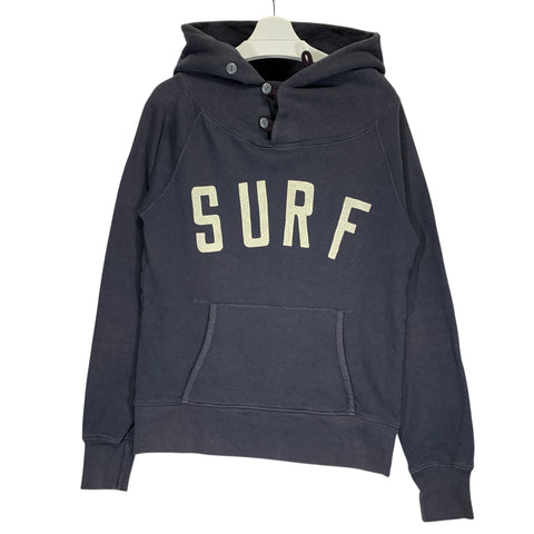 [L] Kapital Surf Pullover Hoodie Sweatshirt Navy